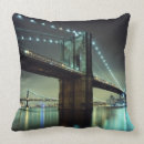 Recherche de pont de brooklyn coussins Nuit