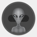 Recherche de alien gris autocollants Houle