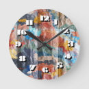 Recherche de graffiti horloges Bleu