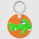 Zoek naar grappige krokodil sleutelhangers Schattig