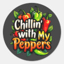 Recherche de piment vert autocollants Nourriture