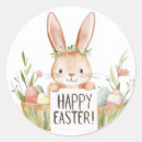 Zoek naar leuke eieren stickers Bunny