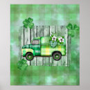 Zoek naar ierse klaver posters Waterverf