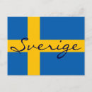 Recherche de sverige cartes postales Drapeau