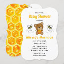 Recherche de ourson baby shower invitations Tendance