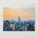 Recherche de la corée du nord cartes postales Rétro