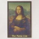 Recherche de leonardo puzzles Mona lisa