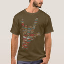 Zoek naar verschillende talen tshirts Schattig