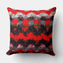 Recherche de gris noir rouge coussins Peinture