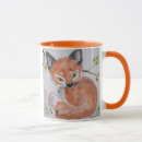 Recherche de style japonais tasses Renard