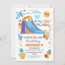 Recherche de splash invitations D'anniversaire du parc aquatique