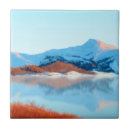 Recherche de hiver carreaux Lac