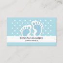 Recherche de pieds de bébé cartes visite Mignon