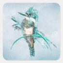 Recherche de martin pêcheur autocollants Aquarelle