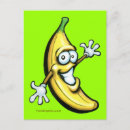 Recherche de banane heureuse cartes postales Fruit