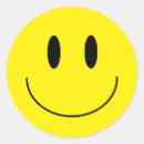 Recherche de visage heureux autocollants Jaune