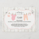 Recherche de corde à linge invitations Bébé