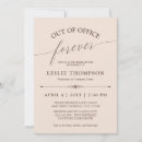 Recherche de fêtes au bureau invitations Fête de retraite