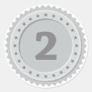Zoek naar medaille stickers Tweede