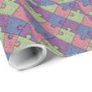 Zoek naar puzzel cadeaupapier Verpakken