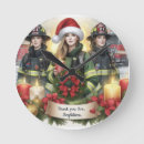 Recherche de joyeux noël horloges Fleurs