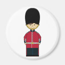 Recherche de garde royale magnets Rouge