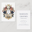 Recherche de le baroque cartes visite Monogramme