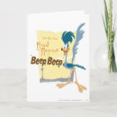 Recherche de toons looney vœux cartes Road runner