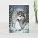 Zoek naar alaskan malamute kaarten Xmas