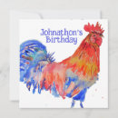 Recherche de anniversaire poulet de coq cartes invitations Pour enfants