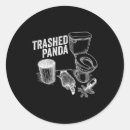 Zoek naar grappige panda stickers Dronken