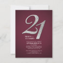 Recherche de verticales 11x14 anniversaire invitations Moderne