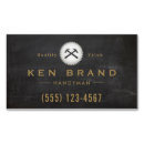 Recherche de logo construction cartes visite Homme manuel