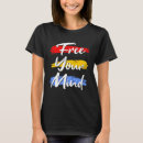 Zoek naar bevrijding tshirts Motivatie