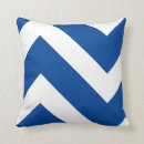 Recherche de chevron bleu coussins Moderne