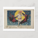 Recherche de poème halloween cartes postales Vintage