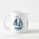 Recherche de voilier nautique tasses Bleu marine