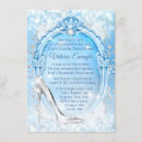 Recherche de chaussure en verre invitations Cinderella