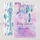 Recherche de dreamcatcher baby shower invitations Aquarelle