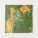 Zoek naar dieren wandkleden Giraffe