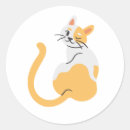 Recherche de chat orange autocollants Chats