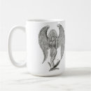 Recherche de fée gothique tasses Ailes
