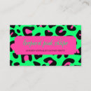 Recherche de léopard rose cartes visite Mode