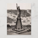 Recherche de monuments de nyc cartes postales Île de la liberté