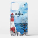 Recherche de bord de la mer iphone coques Aquarelle
