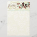 Zoek naar bloeiende bloemen briefpapier Vogels