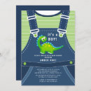 Recherche de dinosaur baby shower garçon invitations Mignonette