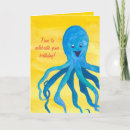 Recherche de octopus vœux cartes Océan