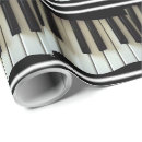 Zoek naar muziek sleutel cadeaupapier Toetsenbord