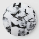 Recherche de noir et blanc abstrait horloges Vintage